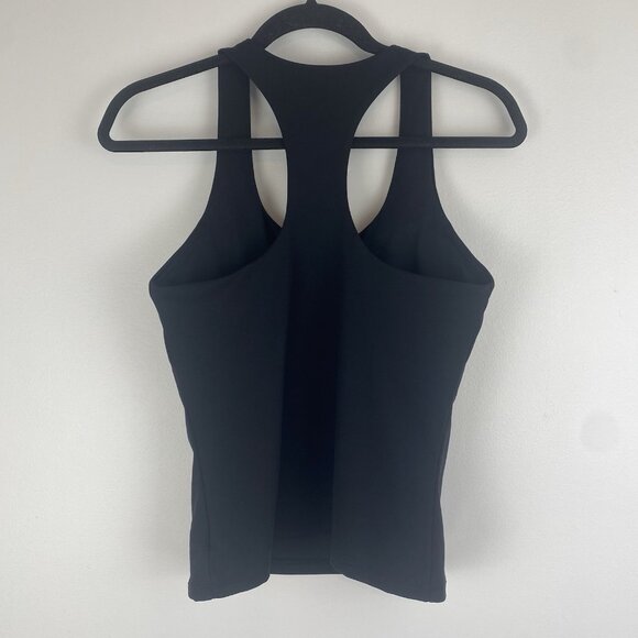 Gymshark Women's Everyday Shelf Cami Tank Top Size L Black Racerback Athletic - Picture 2 of 7